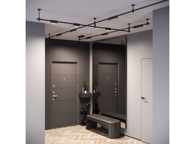 Esthetic Magnetic Декоративная стойка с вводом питания (с местом под блок питания) 124 мм 85140/00