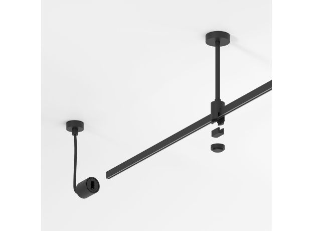 Esthetic Magnetic Подвесной комплект для подключения трековой системы освещения к питанию (боковой) 85139/00