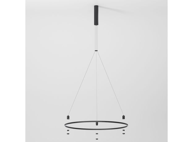 Esthetic Magnetic Шинопровод с тросовыми креплениями Round черный ⌀800 85138/00