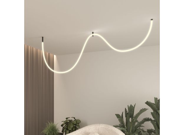 Гибкий неон 336Led 12W IP20 3000K Full light круглый теплый белый, 3 м 24V 12W 336Led 2835 IP20