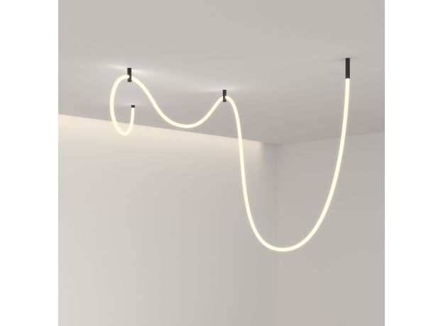 Гибкий неон 336Led 12W IP20 3000K Full light круглый теплый белый, 5 м 24V 12W 336Led 2835 IP20