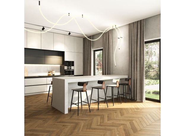 Гибкий неон 336Led 12W IP20 3000K Full light круглый теплый белый, 5 м 24V 12W 336Led 2835 IP20