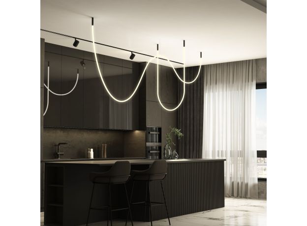 Гибкий неон 336Led 12W IP20 3000K Full light круглый теплый белый, 5 м 24V 12W 336Led 2835 IP20