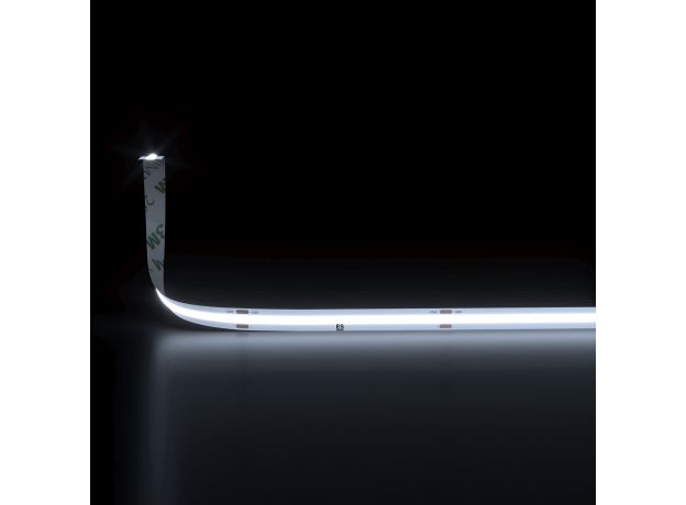 Лента светодиодная 480Led 14W IP20 6500K холодный белый, 5м COB 24V 480Led 14W IP20