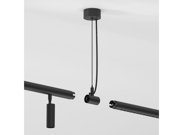 Module System Набор подвеса с вводом питания (черный) 85184/00