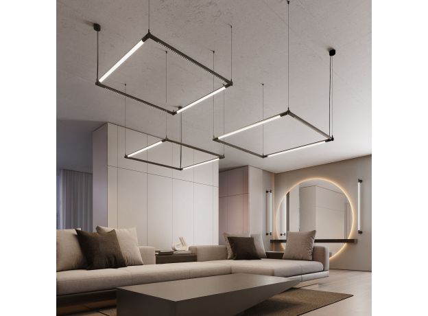 Module System Набор подвеса угловой без питания (черный) 85188/00