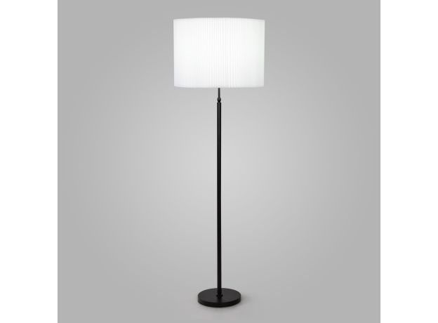 Напольный светильник с тканевым абажуром 01163/1 черный