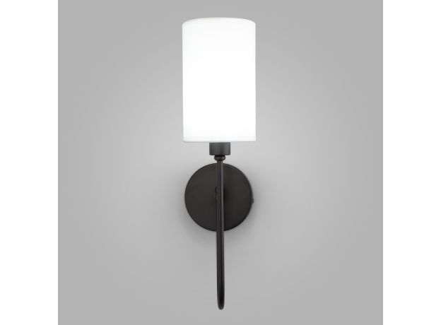 Настенный светильник с тканевым абажуром 60164/1 черный