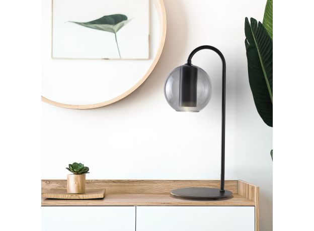 Настольная лампа 80508/1 дымчатый