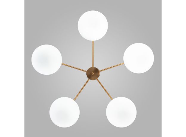 Потолочный светильник 30190/5 латунь