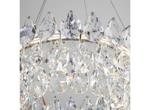 Подвесная люстра с хрусталем 90371/1 Strotskis