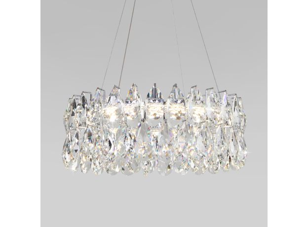 Подвесная люстра с хрусталем 90371/1 Strotskis