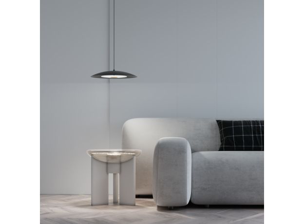 Подвесной светильник с металлическим плафоном 90328/1 черный