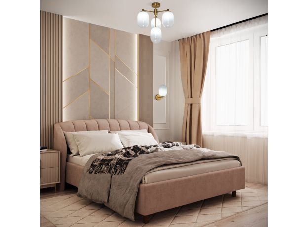 Потолочный светильник со стеклянными плафонами 60161/4 латунь