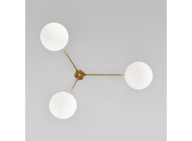 Потолочный светильник 70220/3 латунь