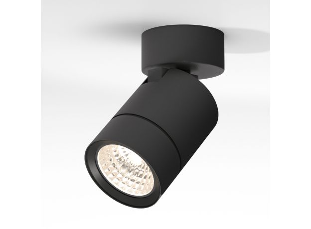 Светильник накладной поворотный Niro GU10 черный 25013/01