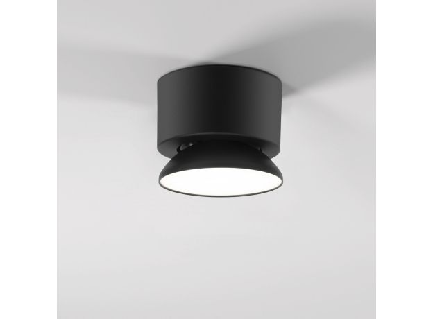 Светильник накладной поворотный светодиодный Smooth 10W 4000K черный 25053/LED