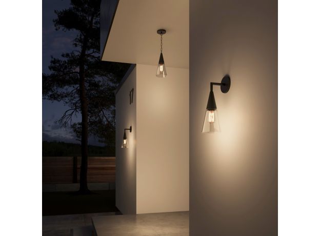 Светильник садово-парковый Vesto 35171/H черный