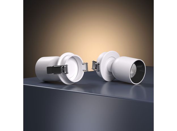 Светильник встраиваемый поворотный светодиодный Spot 7W 4000K белый 25093/LED