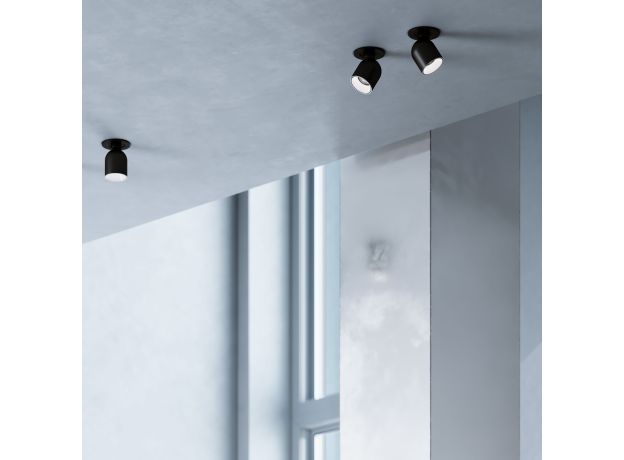 Светильник встраиваемый поворотный светодиодный Spot 7W 4000K черный 25093/LED