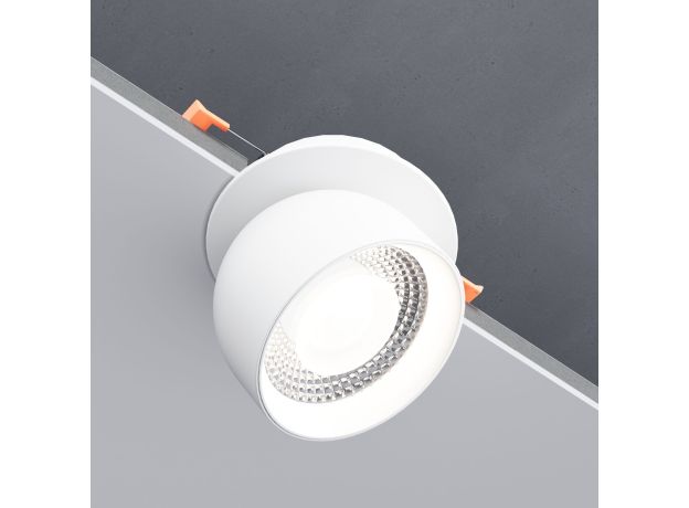 Светильник встраиваемый поворотный светодиодный Uno 8W 4000K белый 25092/LED