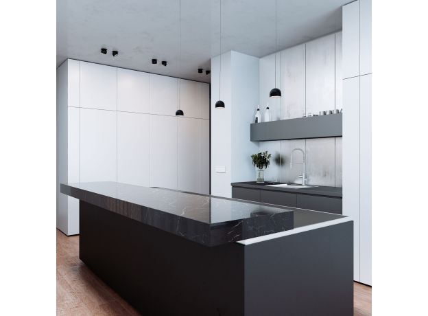 Светильник встраиваемый поворотный светодиодный Uno 8W 4000K черный 25092/LED