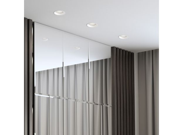 Светильник встраиваемый Punto белый 25016/01