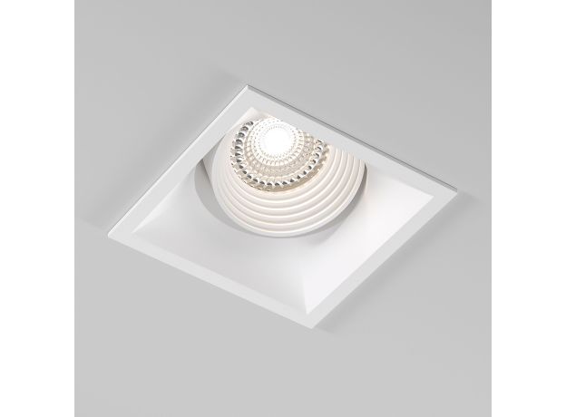 Светильник встраиваемый Punto белый 25017/01