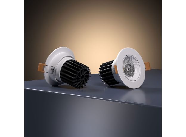 Светильник встраиваемый светодиодный Even белый 25094/LED