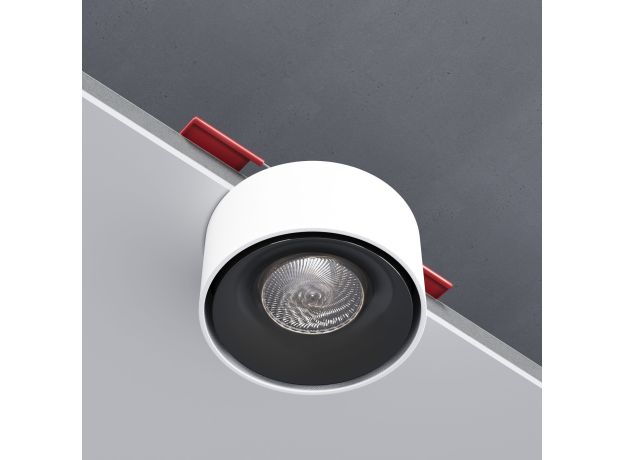 Светильник встраиваемый светодиодный Glam белый/черный 25095/LED