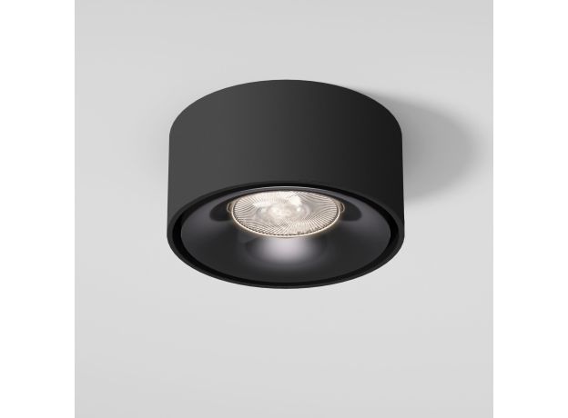 Светильник встраиваемый светодиодный Glam черный 25095/LED