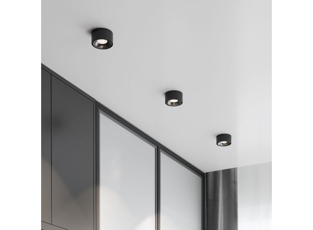 Светильник встраиваемый светодиодный Glam черный 25095/LED