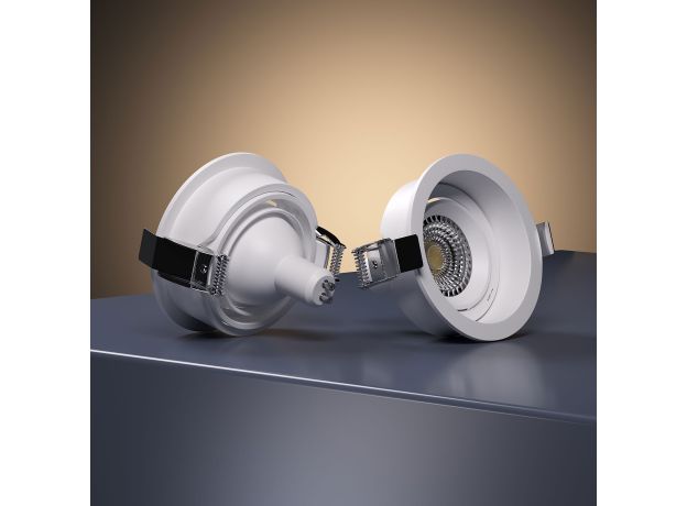 Светильник встраиваемый Tune белый 25014/01