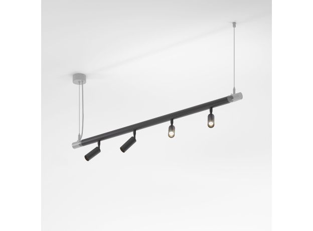 Module System Трековый светильник 18W 3000K (черный) 85177/01