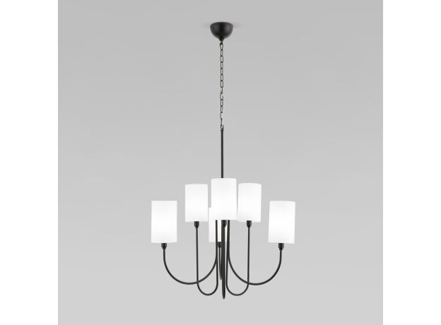Умная подвесная люстра 60164/6 черный