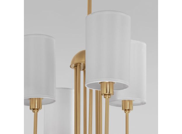 Умная подвесная люстра 60164/6 латунь