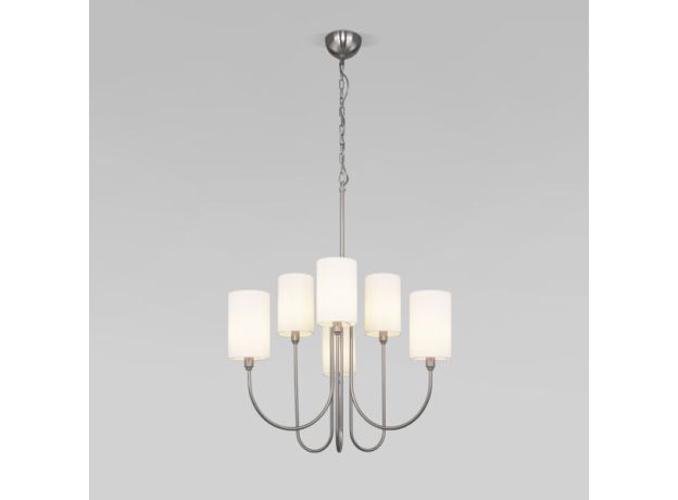 Умная подвесная люстра 60164/6 никель