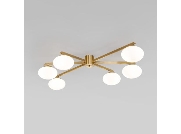 Умный потолочный светильник 70220/6 латунь Smart