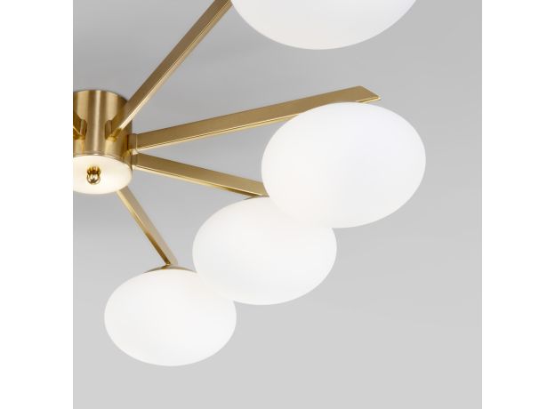 Умный потолочный светильник 70220/8 латунь Smart