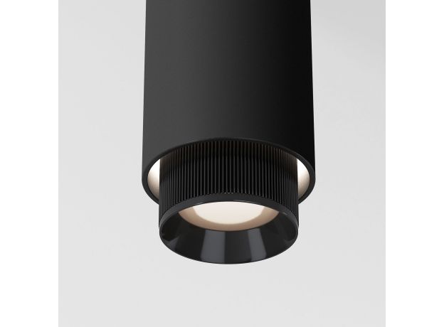 Трековый светильник для однофазного шинопровода Nubis GU10 чёрный 85021/01
