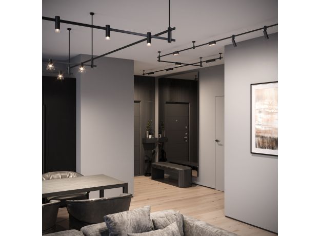 Esthetic Magnetic Трековый светильник 12W 3000K (чёрный) 85123/01