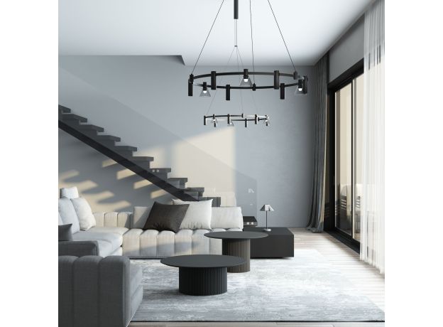 Esthetic Magnetic Трековый светильник 3W 3000K (чёрный) 85118/01