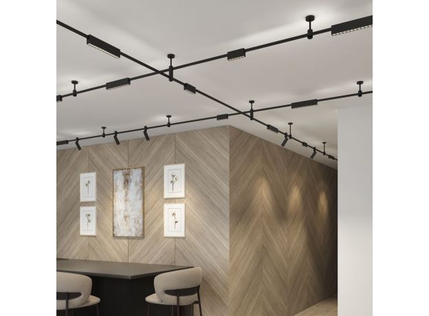 Esthetic Magnetic Трековый светильник 6W 3000K (чёрный) 85120/01