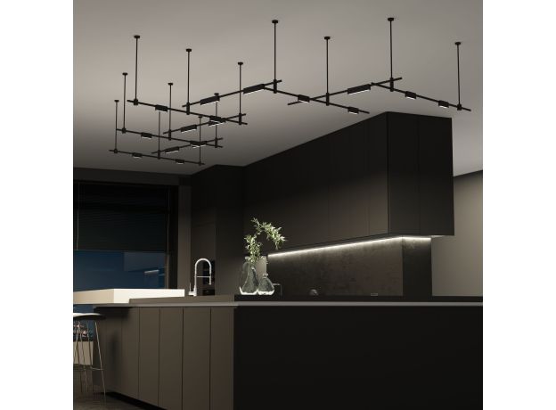 Esthetic Magnetic Трековый светильник 6W 3000K (чёрный) 85122/01