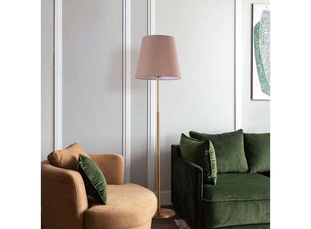 Напольный светильник 01156/1 латунь