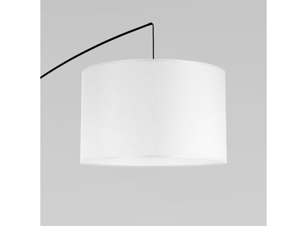 Напольный светильник с тканевым абажуром 3060 Moby White