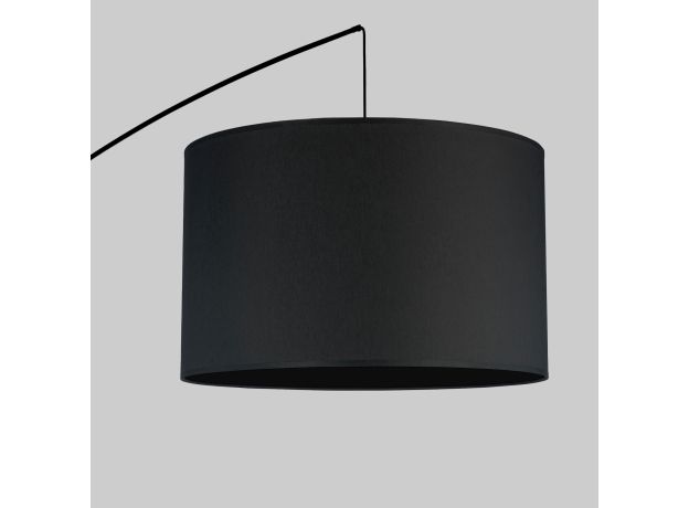 Напольный светильник с тканевым абажуром 5485 Moby Black