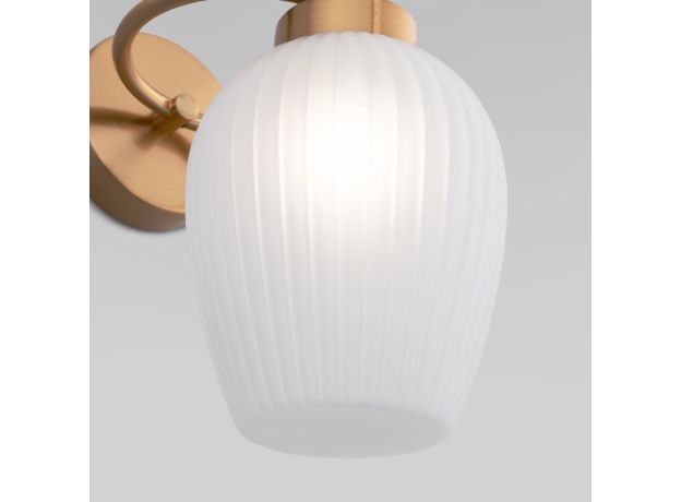 Настенный светильник 30184/1 латунь