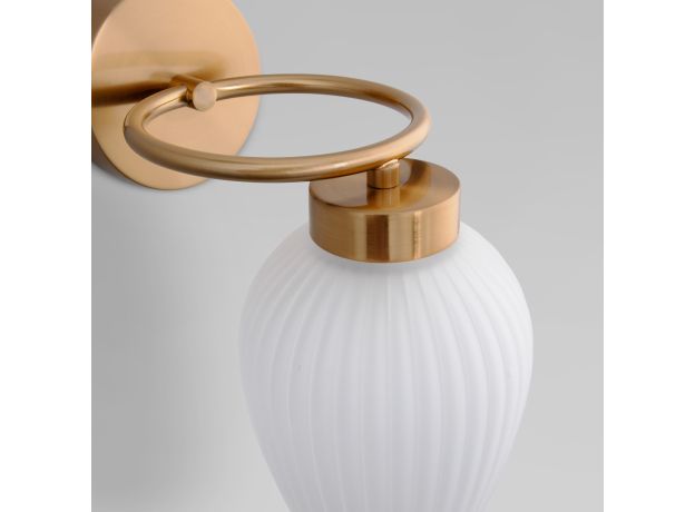 Настенный светильник 30184/1 латунь