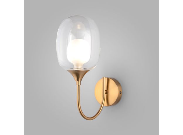 Настенный светильник 70218/1 латунь